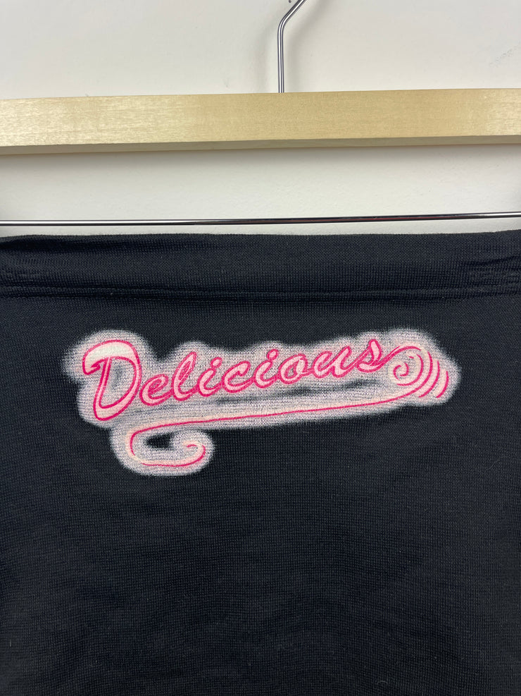 Vintage Delicious Women’s Black Tube Top