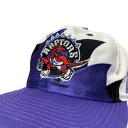 Vintage 90's Logo Athletic Toronto Raptors Double Shark Tooth Snapback Hat