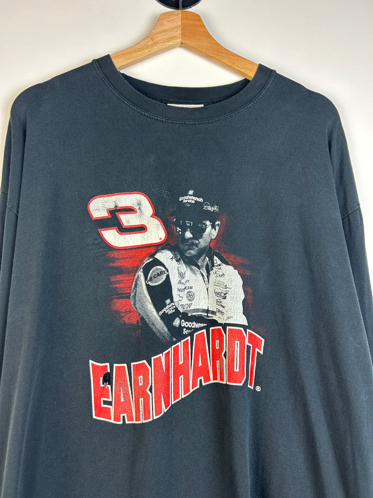 Vintage Nascar Dale Earnhardt Black Long Sleeve