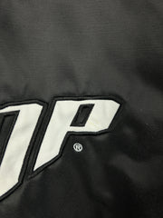 Vintage Nascar Chase Dale Jr National Guard Satin Black Racing Jacket