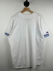 Vintage 80s MLB Russell Athletic Toronto Blue Jays White Baseball Jersey