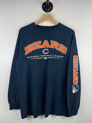Vintage NFL Chicago Bears Navy Long Sleeve