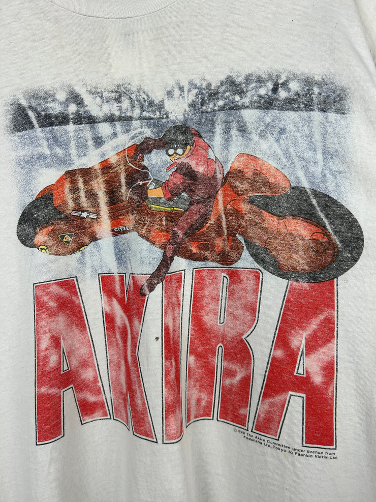 Vintage 80s Akira Fashion Victim Kimono My House Anime Promo White Tee