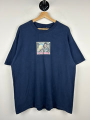 Vintage 90s Serial Killer Sex Pistols Sid And Nancy Navy Tee
