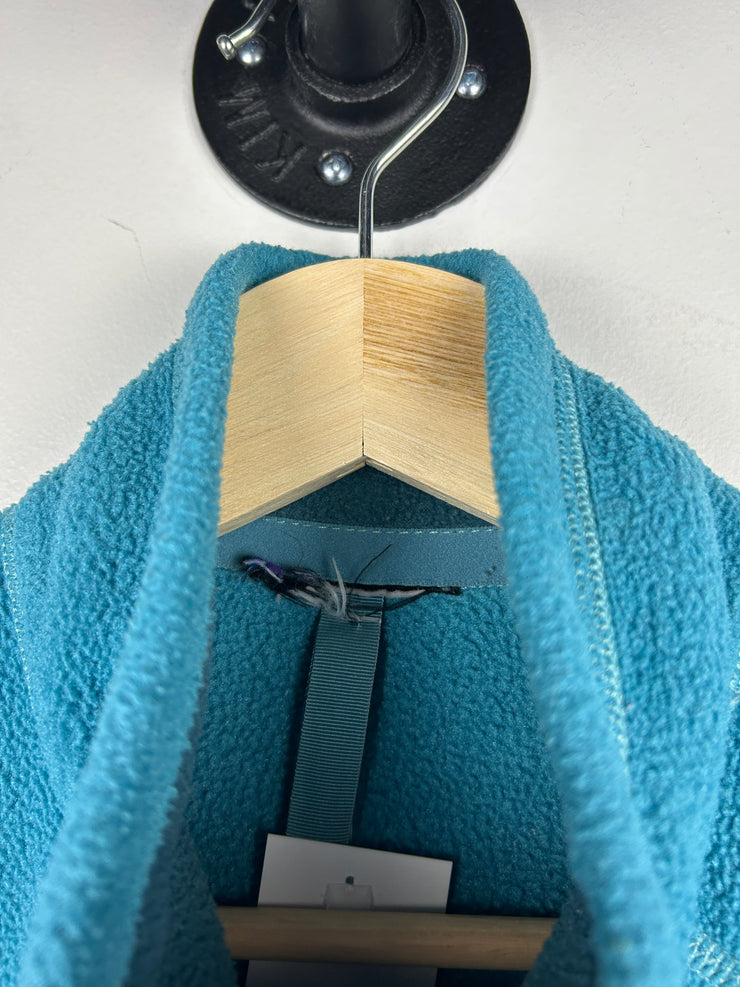 Vintage Patagonia Teal Fleece Zip-Up Women’s Vest