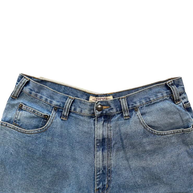 Vintage Y2K Big Mac Blue Denim Shorts