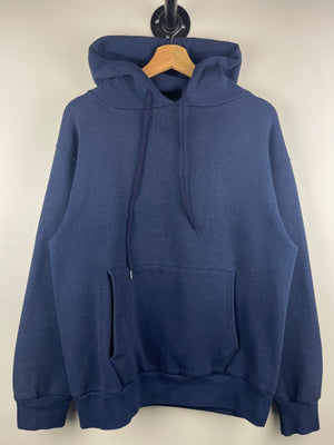 Vintage 90s Bike Blank Navy Hoodie