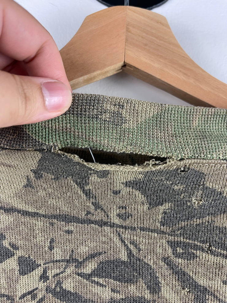 Vintage 90s Real Tree Camo Crewneck