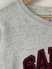 Vintage 90s NHL Buffalo Sabres Embroidered Grey Crewneck