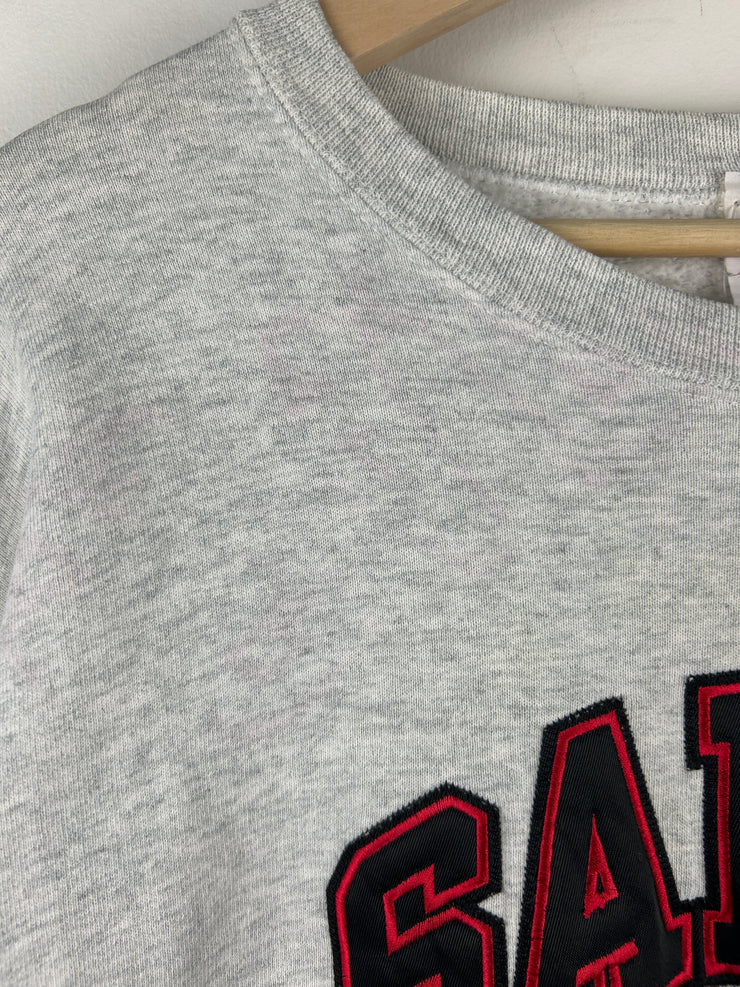 Vintage 90s NHL Buffalo Sabres Embroidered Grey Crewneck