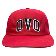 OVO Spellout Red Strapback Hat