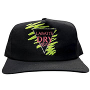 Vintage 90s Labatt Dry Light Beer Black Snapback Hat
