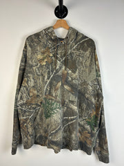 Vintage Y2K Real Tree Camo Hoodie