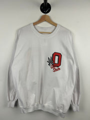 Vintage 80s Ohio State University Thin White Crewneck