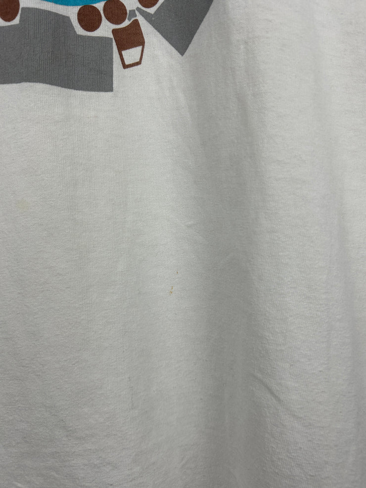 Vintage 90s United Parcel Service UPS White Tee