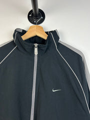 Vintage Nike Mini Swoosh Black & Grey Windbreaker