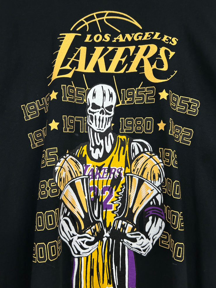 Warren Lotas Los Angeles Lakers World Champs Black Long Sleeve