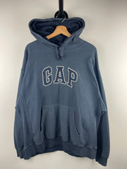 Vintage Gap Embroidered Navy Hoodie