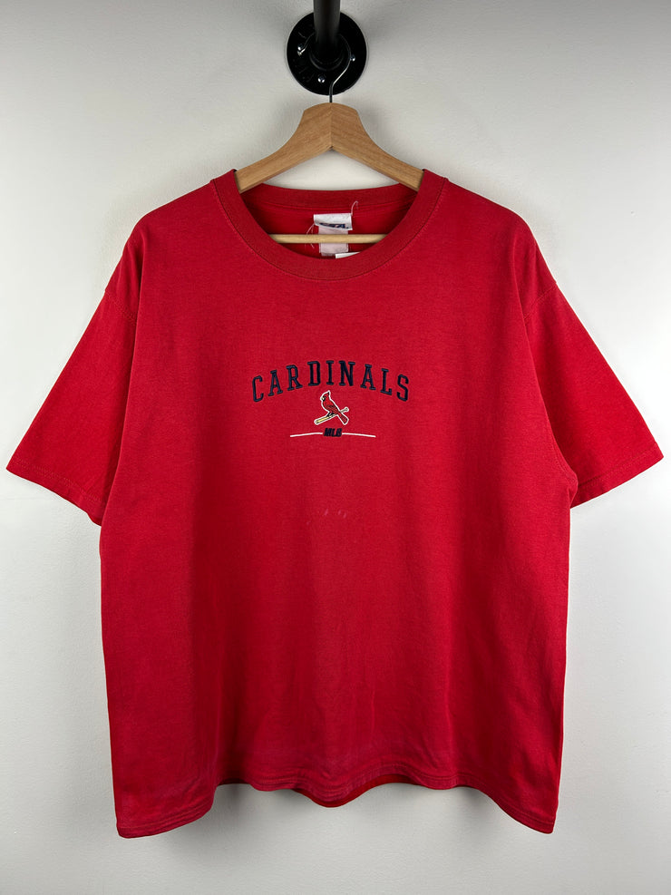 Vintage MLB CSA St Louis Cardinals Embroidered Red Tee