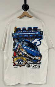 Vintage Nascar Mark Martin Viagra White Tee