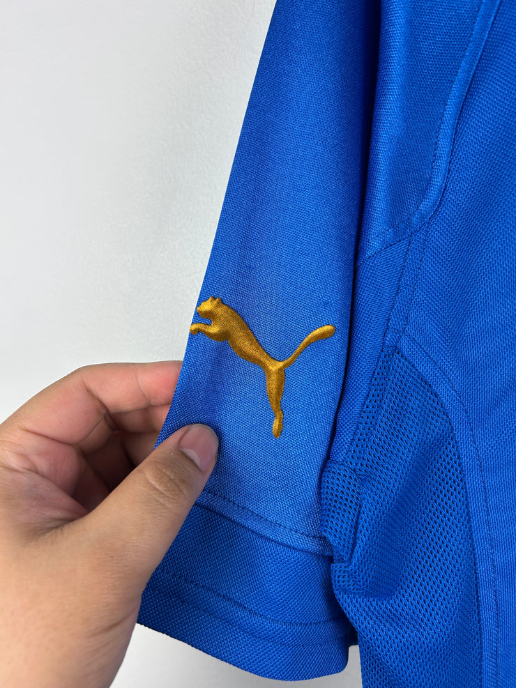 Vintage 2004-2006 Puma Italy Home Blue Soccer Jersey
