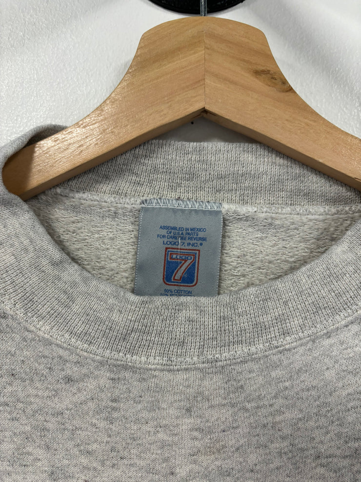 Vintage 1997 Michigan National Champions Grey Crewneck