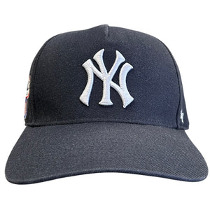 Supreme SS15 MLB New York Yankees Navy 5 Panel Snapback Hat