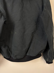 Vintage Carhartt Active Black Hooded Jacket J140 BLK