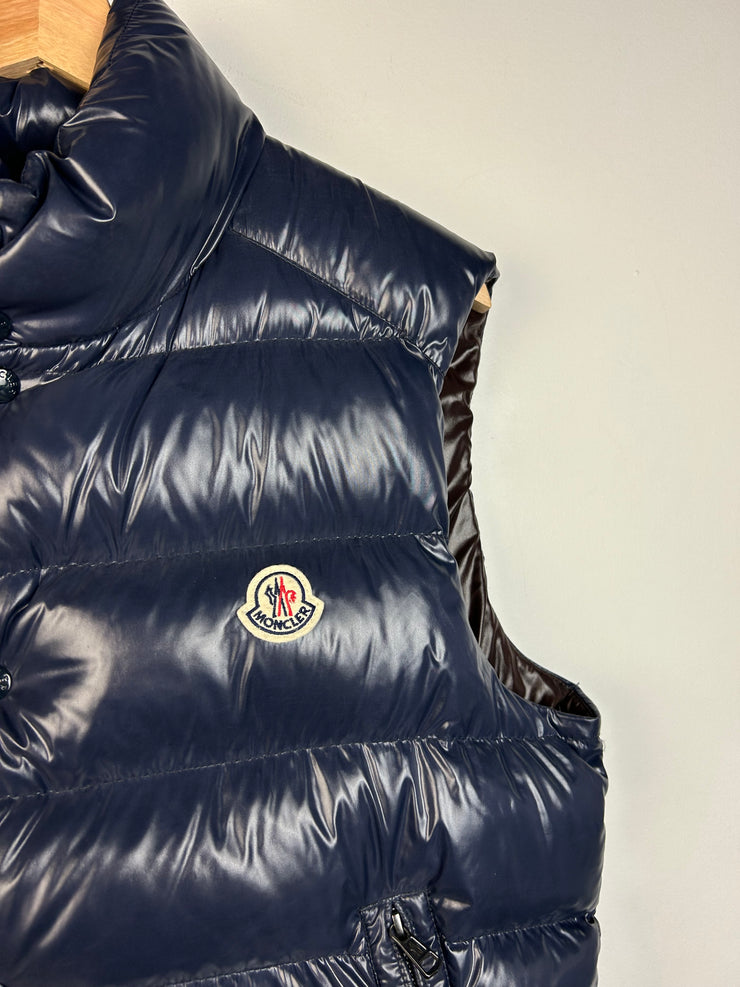 Moncler Tib Gilet Navy Down Puffer Vest