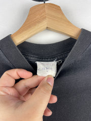 Vintage 90s Camel Smokes Born To Be Smooth Motorcycle Black Long Sleeve