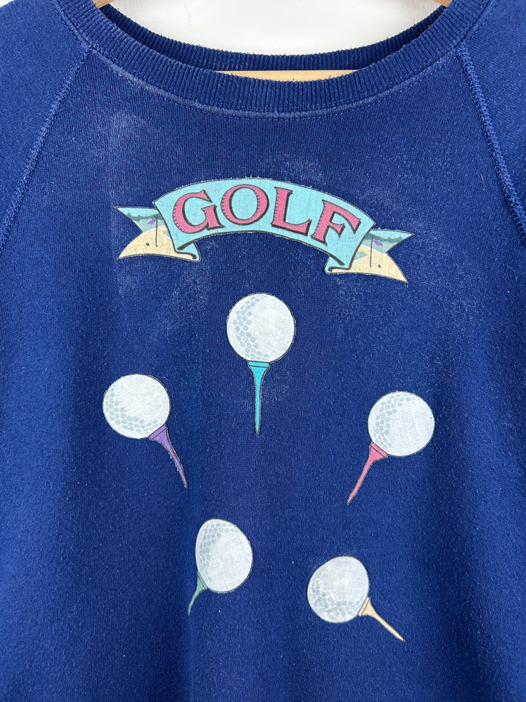 Vintage 80s Golf Navy Crewneck
