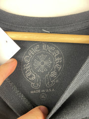 Chrome Hearts Multi Colour Cross Cemetery Black Tee