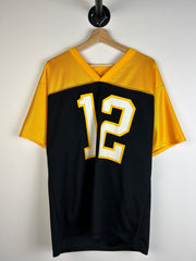 Vintage Y2K Black & Yellow Football Jersey