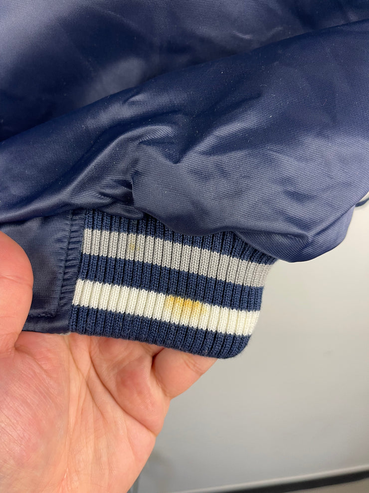 Vintage NFL Dallas Cowboys Navy & Grey Reversible Hooded Jacket