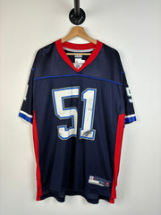 Vintage Reebok NFL Buffalo Bills Paul Posluszny Navy Jersey