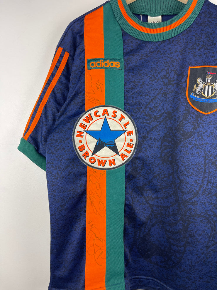 Vintage 1997/1998 Adidas Newcastle United Away Soccer Jersey