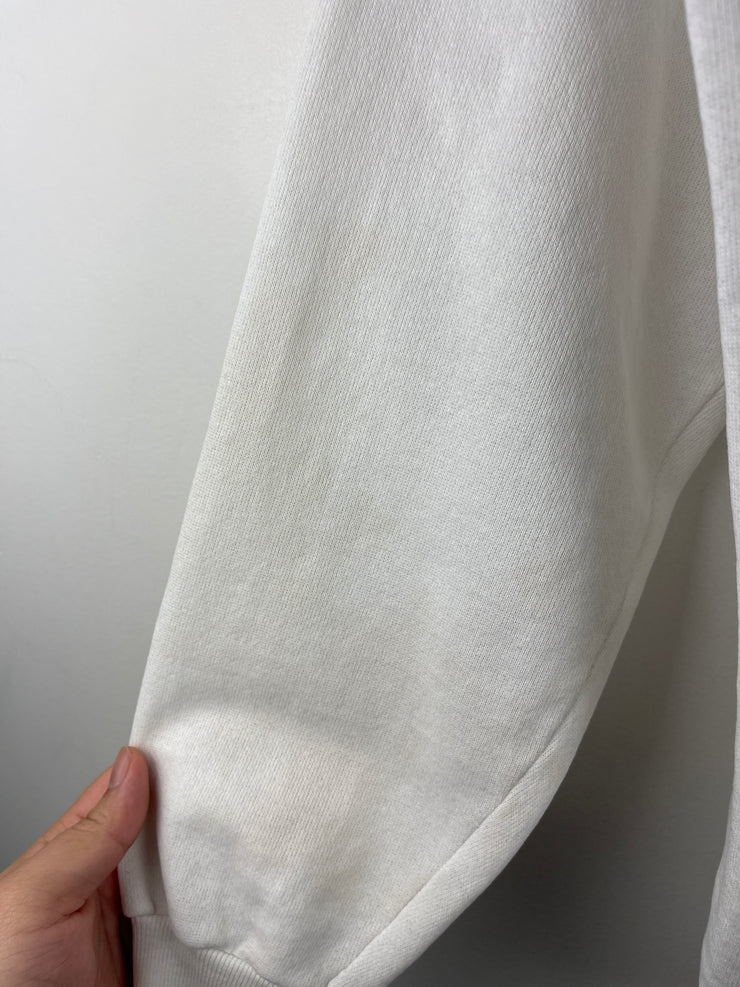 Vintage 80s Yale University White Crewneck