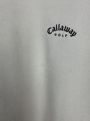 Vintage Callaway Golf Embroidered Cream Crewneck