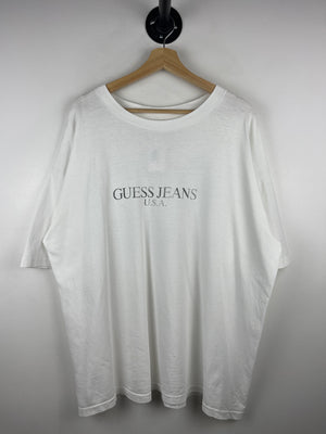 Vintage 90s Guess Jeans USA White Tee