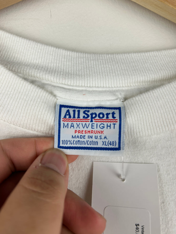 Vintage 90s Pepsi Spellout White Long Sleeve
