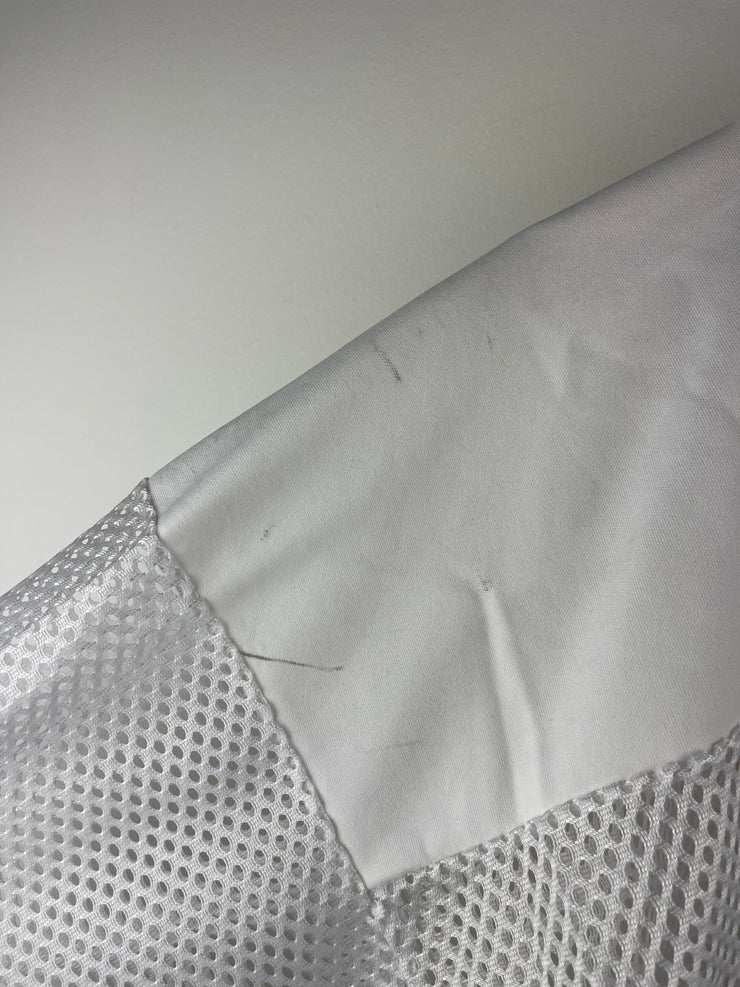 Vintage 90s Riverview Football White Mesh Cropped Football Jersey