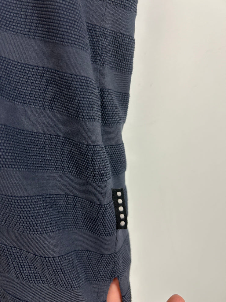 Vintage Y2K Nike Golf Striped Navy Polo Shirt