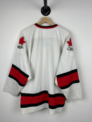 Vintage Nike Team Canada White Hockey Jersey