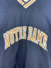 Vintage 90s Reebok Notre Dame Navy Pullover Windbreaker