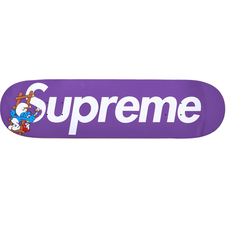 Supreme FW20 Smurfs Purple Skateboard