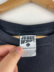 Vintage West Coast Choppers Long Beach Black & Gold Tee