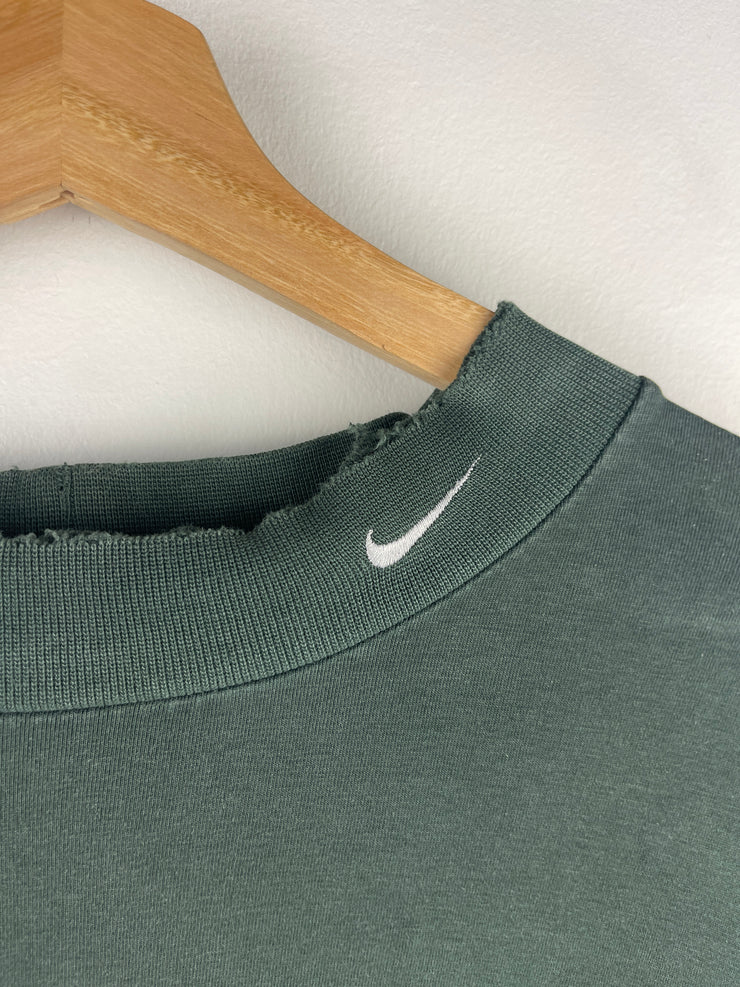 Vintage Nike Golf Green Mock Neck Long Sleeve