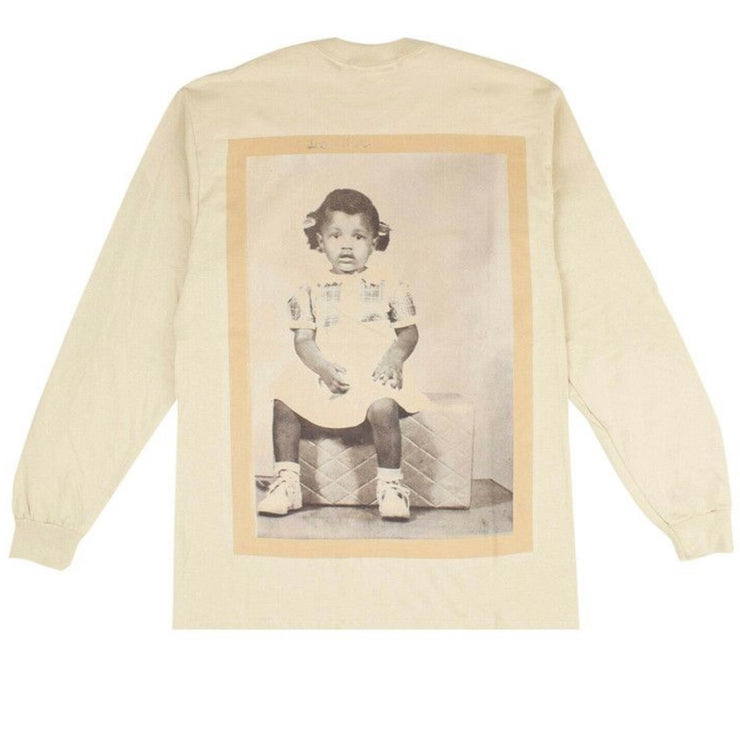 Kanye West Donda Mercedes Benz Stadium Tan Long Sleeve