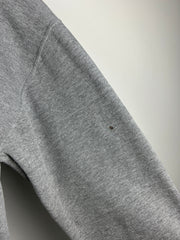 Vintage 90s Russell Atheltic Blank Grey Zip Up Hoodie