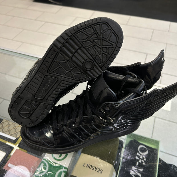 Adidas Jeremy Scott Wings 2.0 Black Patent 2013